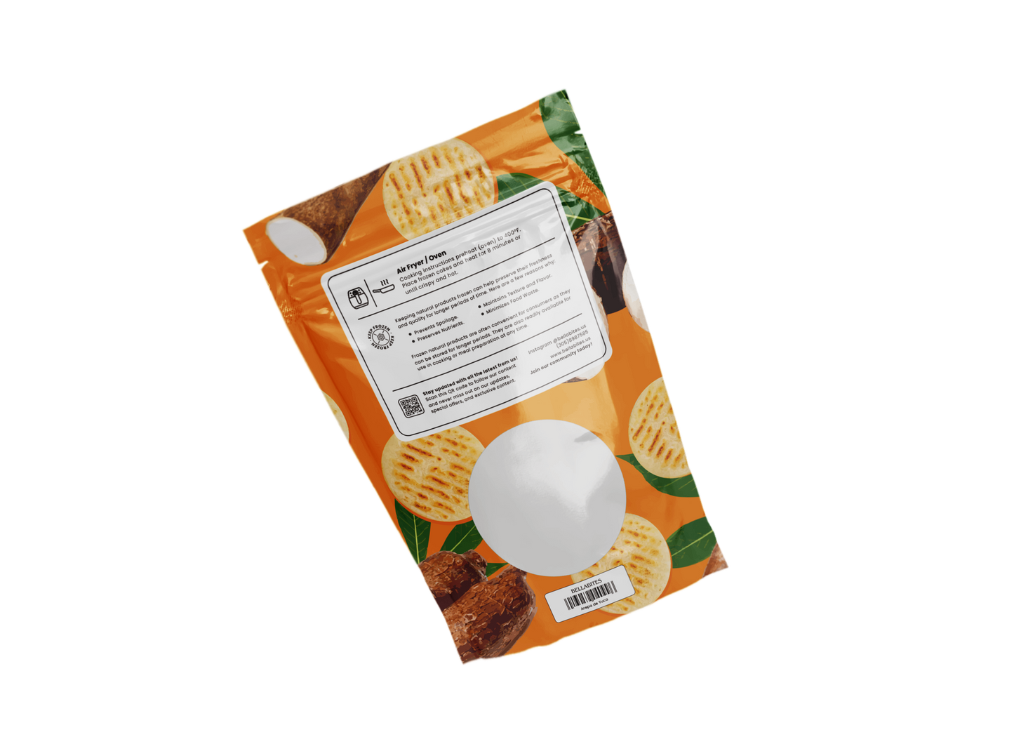 Arepa de Yuca SIN QUESO
