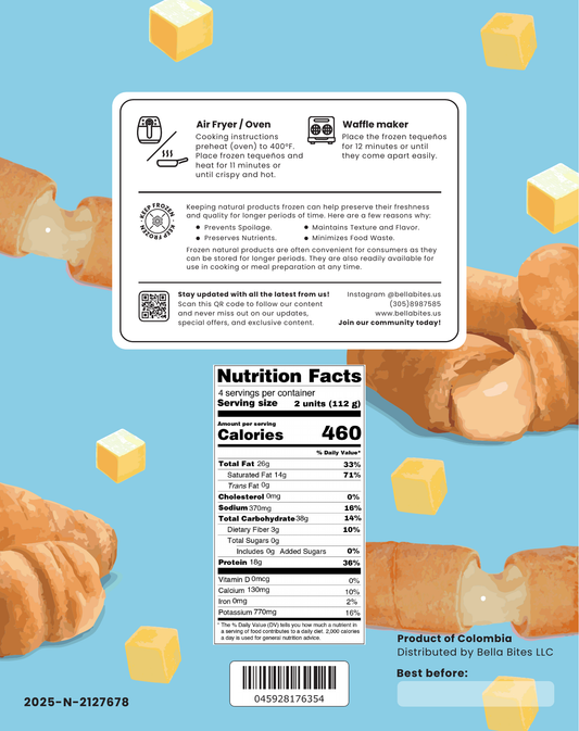 Tequenos de Yuca Saludables