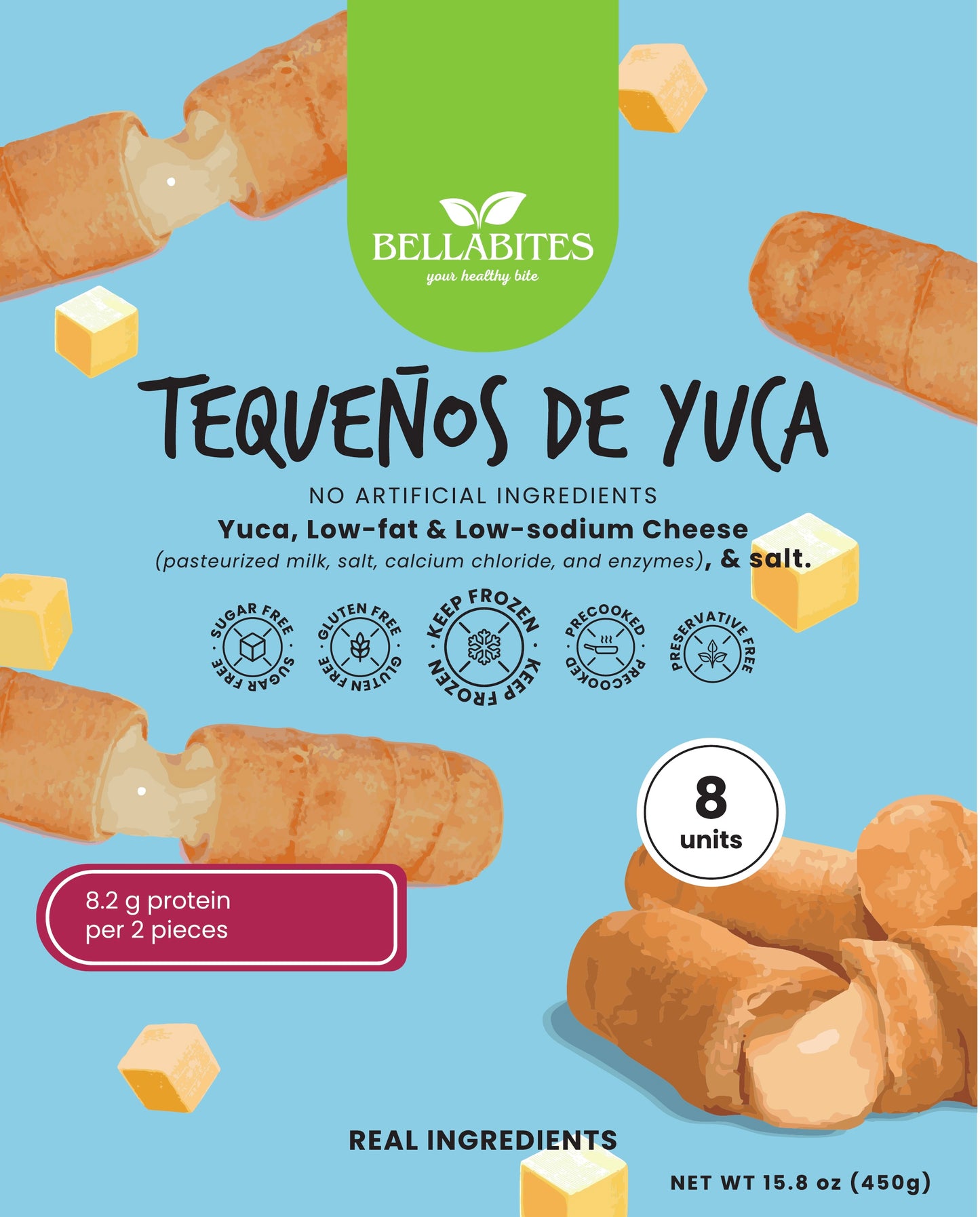 Yuca Tequeños with Cheese